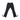 Rope Leather Pants (Black) (Early-Purchase)